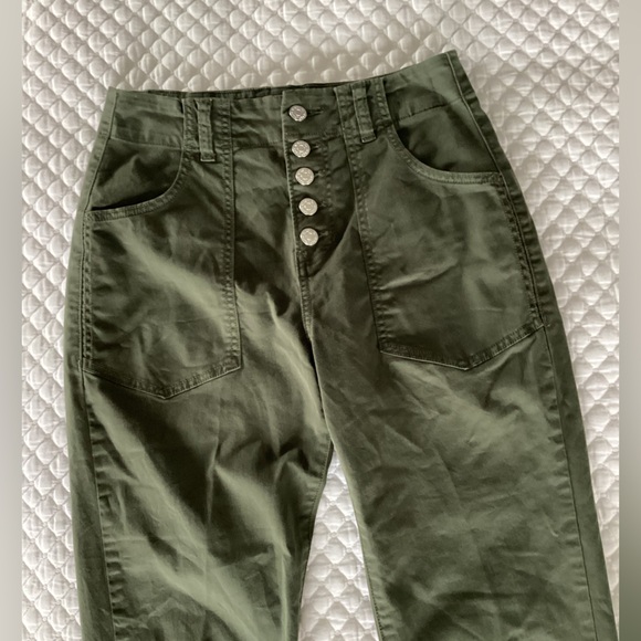 Veronica Beard Arya Cargo High Rise Straight Leg Pants 26 - Picture 13 of 15